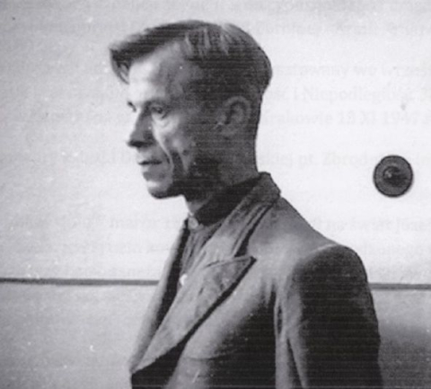 Józef Ostafin po aresztowaniu, 1946 r.